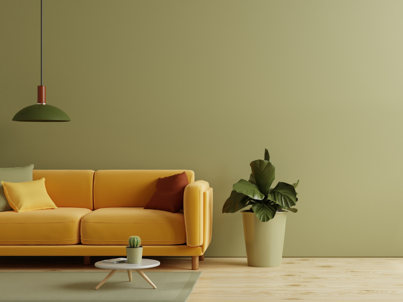 Use Pastel Colors & Natural Materials